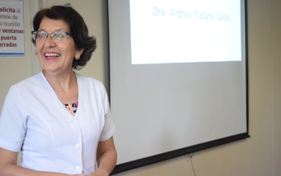 Dra. Andrea Fiabane Salas, Past Presidente de SMS Chile presentó su Memoria Gestión 2022 – 2023